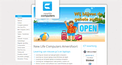 Desktop Screenshot of newlifecomputers.nl